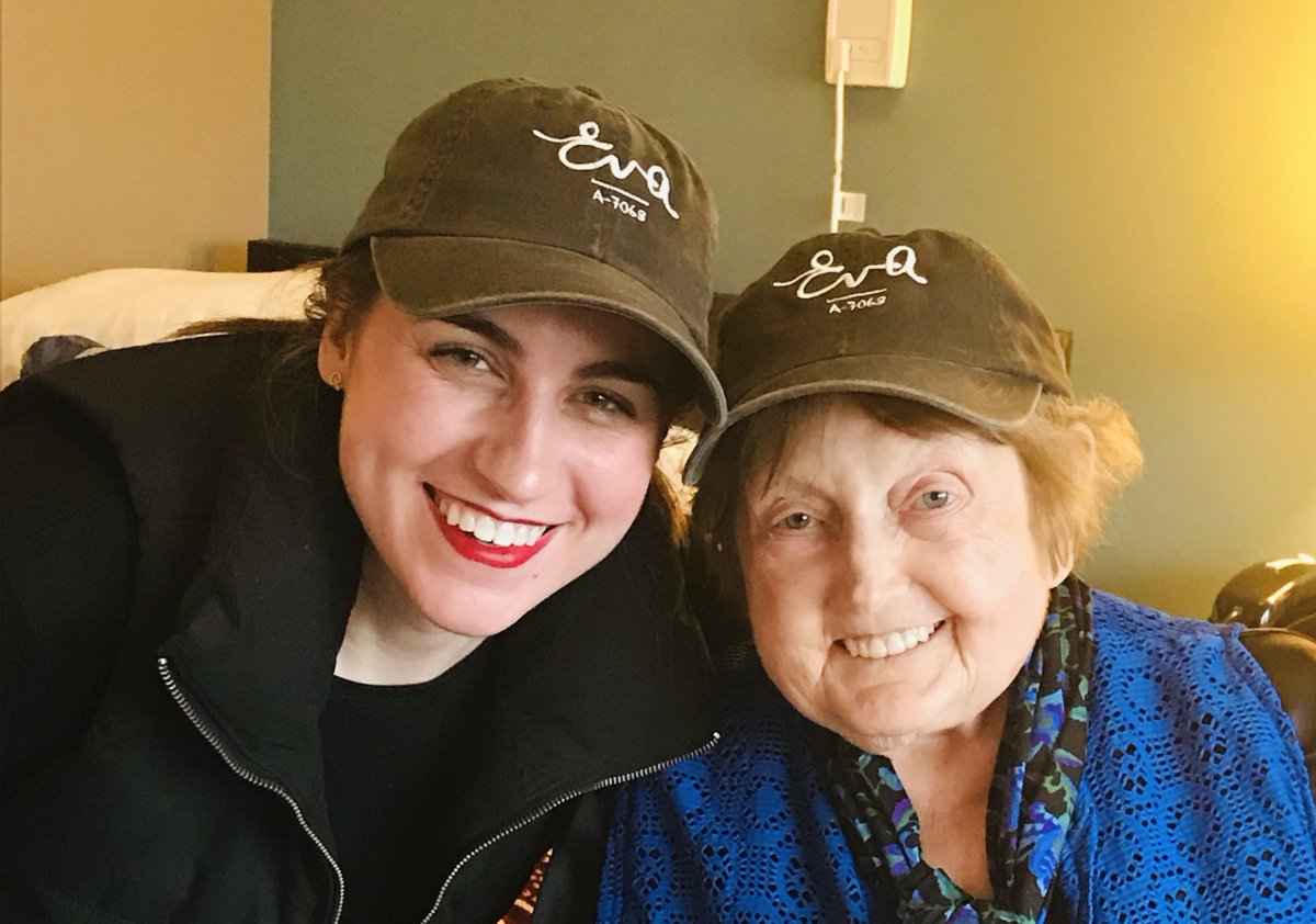 Congrats to Jessica Chapman, who just received a regional Emmy nomination for Community Service! Her impact on the <a href="/EvaMozesKor/">Eva Mozes Kor</a> project was most remarkable in the area Eva loved most: education. Generations of students nationwide will benefit from her work. Eva would be thrilled.