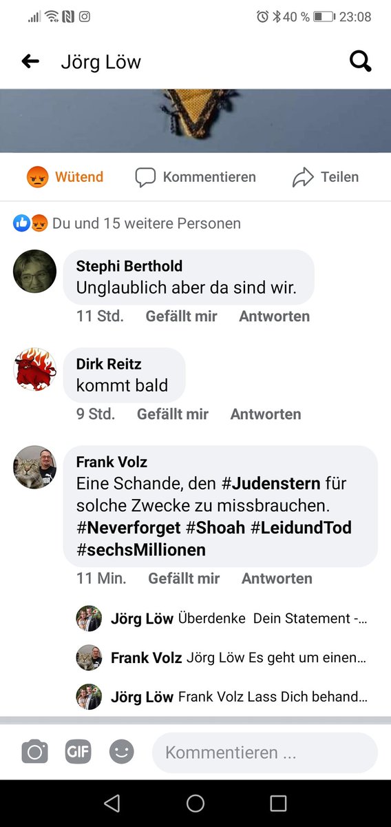 frankvolz's tweet photo. Wenn irgendwelche Leute meinen, sie könnten die #Shoah für ihre billige populistische Meinungsmache missbrauchen, kann und sollte man schon Mal deutlich werden... #Standup #sayitclear https://t.co/e4Alf4CZH1