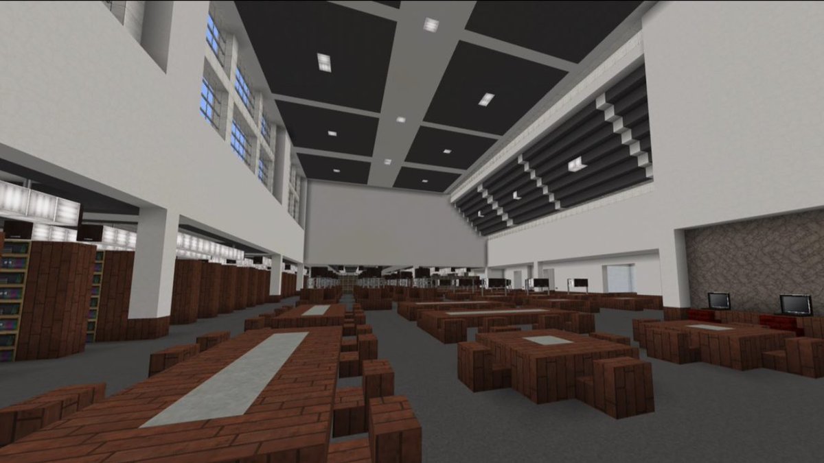 jasondaza_'s tweet photo. I have so much time now that I made the lied library. Not 100% accurate but here’s the fifth floor https://t.co/IBjla6XTsr