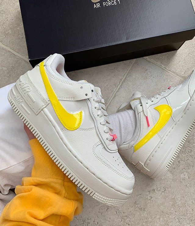 air force 1 shadow opti yellow