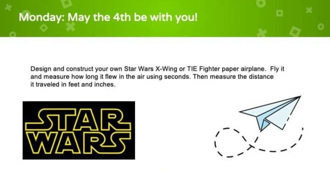 MrsNFriemel's tweet photo. @IrvingISD @farinefalcons have been given a Star Wars Math challenge. Who's in? #IISDRollCall #createmath #distance38ft #hangtime4.2sec https://t.co/J4PGKvi8EF