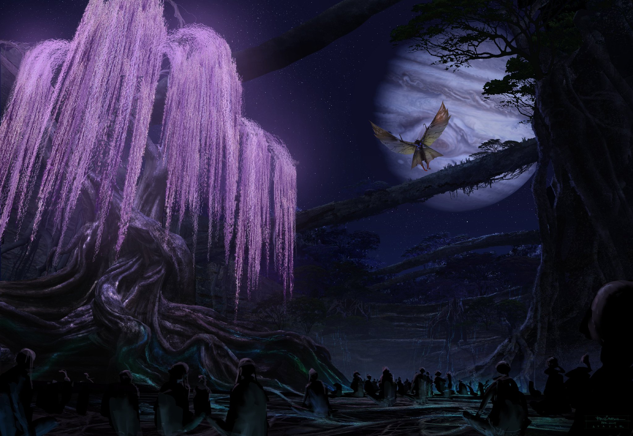 Avatar on Twitter The Tree of Souls looks especially stunning when bathed in the light of Polyphemus dont you think PandoraUnearthed httpstcom7VQFcMK69 Twitter