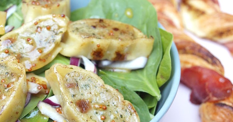 Schneller Maultaschen-Salat mit Schinken-Pesto-Stangen dlvr.it/RW0wzx