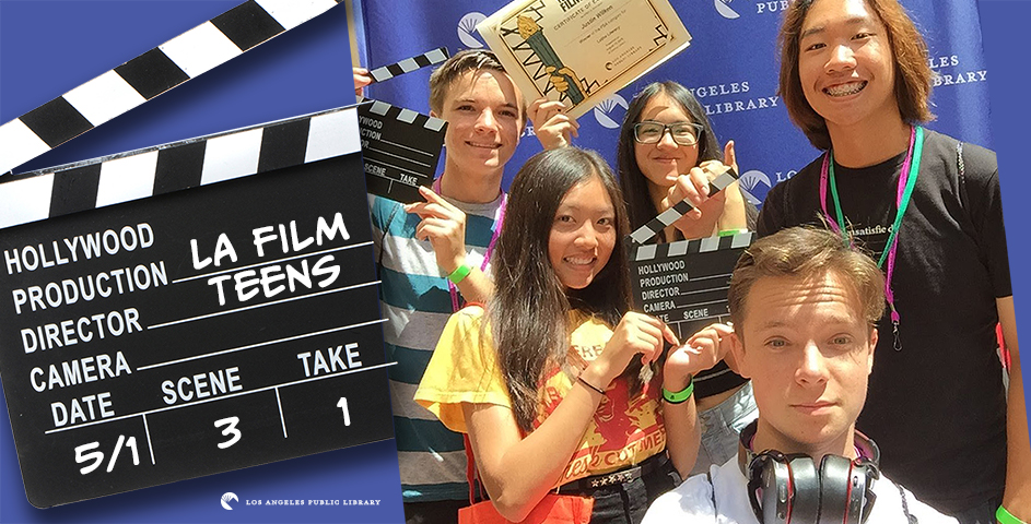 clapboard and teens from last year's festival