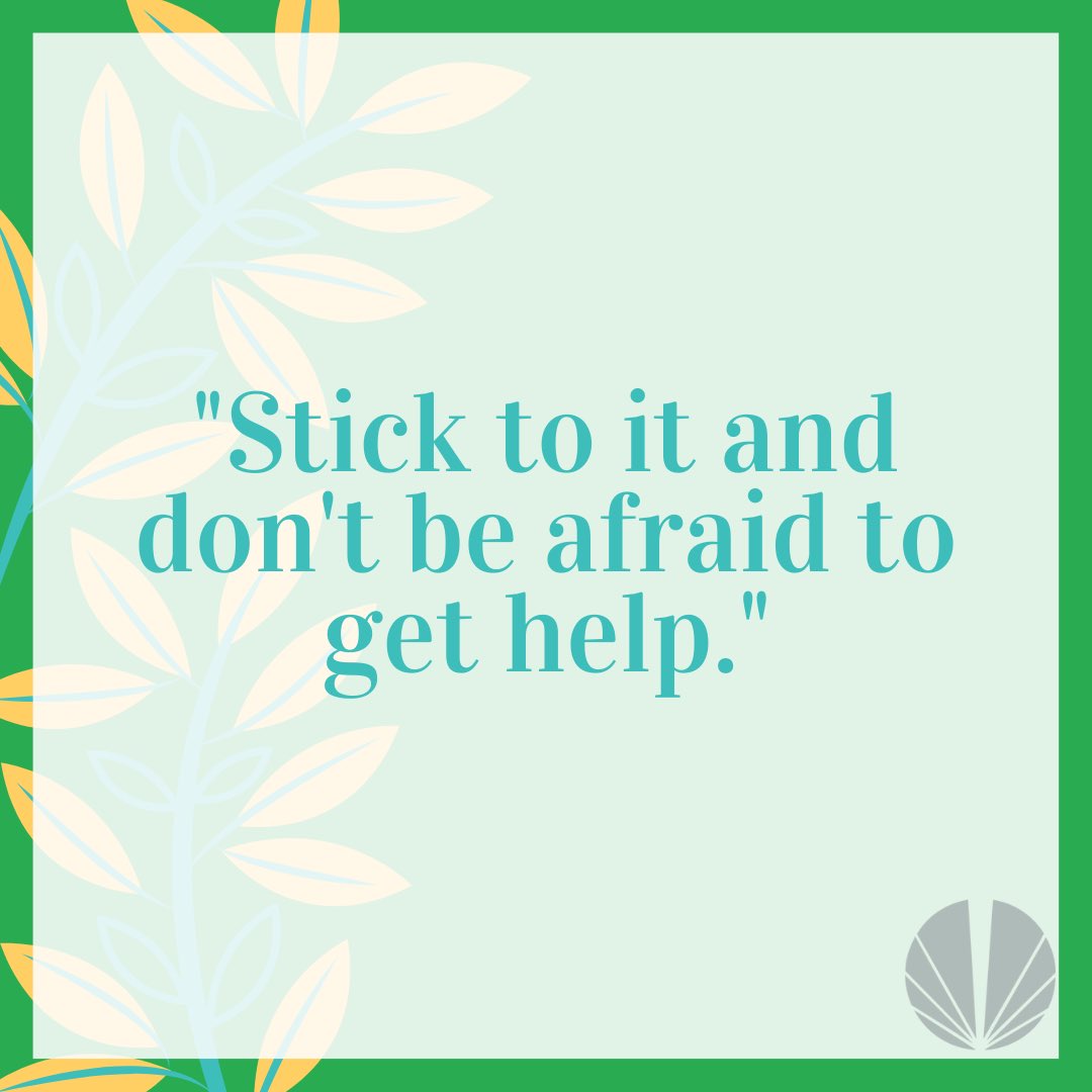 MHResourcesInc's tweet photo. It’s Mental Health Month. Talking about mental health is more important than ever. This post comes from individuals who receive services at MHR. Their words of wisdom can help guide you through a tough day or an exciting change! @MentalHealthAm

#mhm2020 #mentalhealthmonth2020 https://t.co/7O0dxcB73f