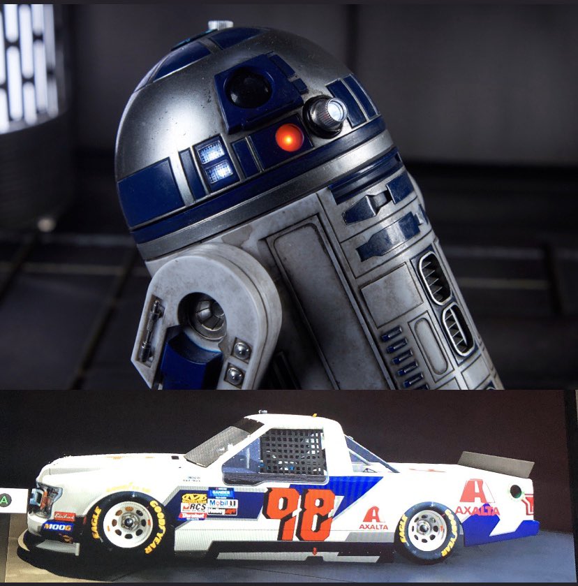 IL_Motorsports's tweet photo. Our @DirtyMoSeries drivers @iAm1ronman7 and @enriqueq20 got together with @Snyder315 to come up with some special paint schemes for tonight’s @DMRPRONTG race at Kansas

19: @Snyder315 
98: @enriqueq20 
99: @iAm1ronman7 

#MayThe4thBeWithYou https://t.co/FdyYjRLJDf