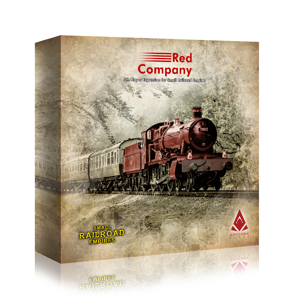 ArchonaGames's tweet photo. Really excited to share the 5th Player Expansion for Small Railroad Empires called Red Company!
Check it out on our KS page: https://t.co/OzUcemmx2J
#boardgames #board #games #tabletopgames #pickupanddeliver #routebuilding #archonagames #smallrailroadempires https://t.co/zSkXbvbxp5