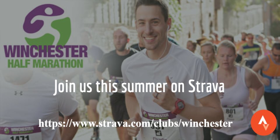 WinchesterHalf's tweet photo. Any #Winchester runners out there?
We have finally got a @Winchesterhalf Strava set up!
Come and join us: https://t.co/0L0WcJDV7o
#halfmarathon #stravaclub #WinchesterHalf https://t.co/efIpvfKCvY