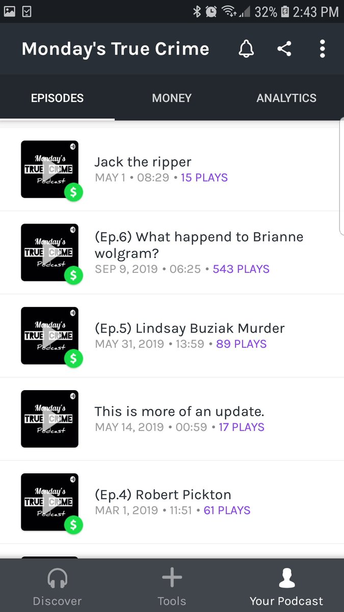 Listen to the most recent episode of my podcast: Jack the ripper  anchor.fm/Mondays_True_C…