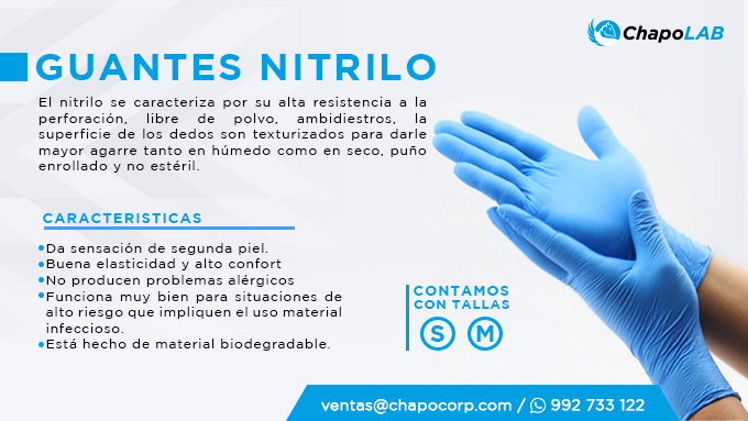 Twitter 上的 Chapolab："Contamos GUANTES NITRILO Solicita tu cotización mayor y menor!! 👏💙 https://t.co/mBUcnlMna6 ventas@chapocorp.com Teléfono: (+51)(1) 564 - 5337 Whatsapp: 992 733 122 #ChapoLAB #Laboratorio #GuantesNitrilo https://t.co ...