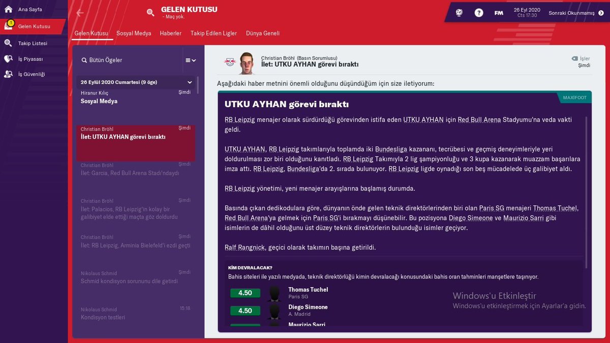 Başarılar ile dolu 2 sezon geçirdik. 2 defa Bundesliga, 1 defa Şampiyonlar Ligi, 1 defa Almanya Supercup, 1 defa Avrupa Supercup kupalarını kaldırdık. Hedeflerimize tahmin ettiğimizden daha kısa bir süre de ulaşınca bir heyecan kalmadı değişiklik için istifa etmeyi tercih ettik.