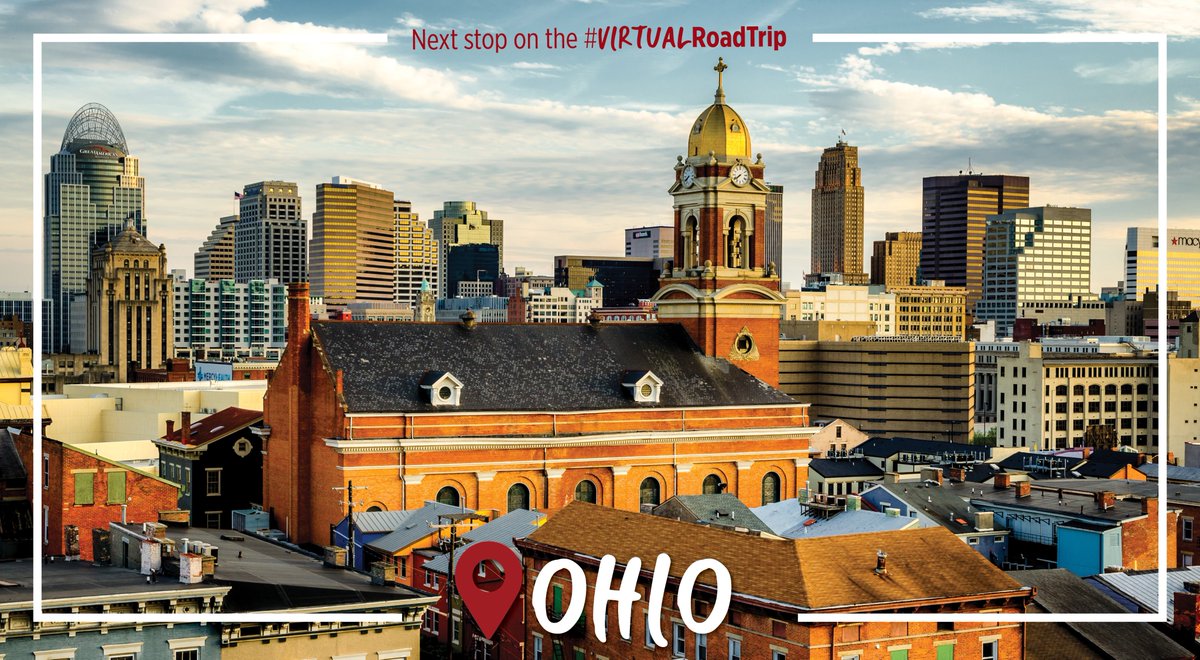 USTravel's tweet photo. Look out for 𝐎𝐇𝐈𝐎 just ahead on the #VirtualRoadTrip. From lake life to theme parks, there’s no shortage of adventure. What's a top to-do? #OhioFindItHere https://t.co/9QfGcZK1tT