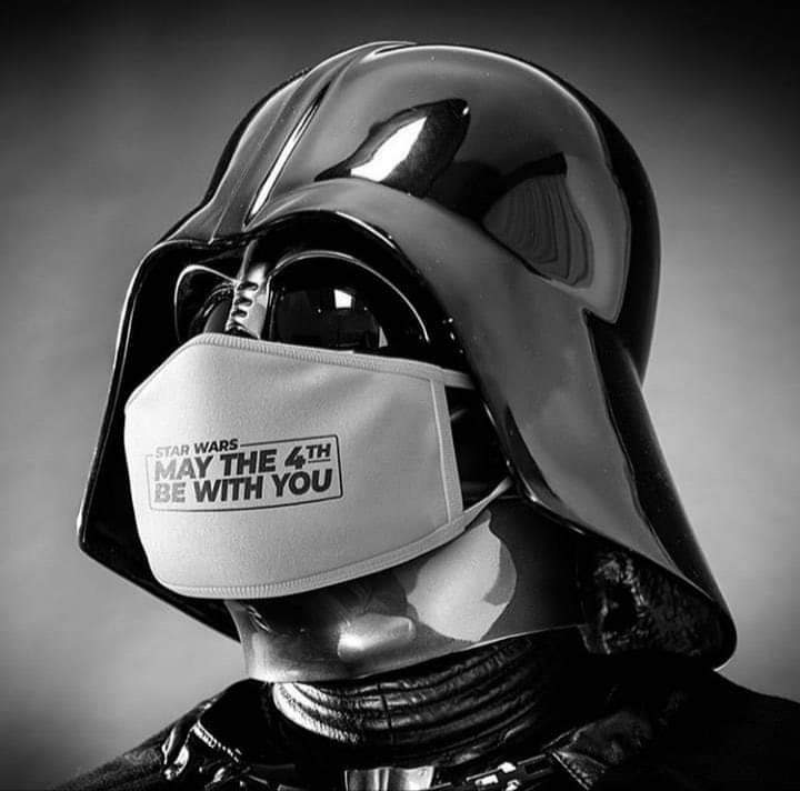 Tibu696's tweet photo. Finalizamos el Star Wars Day. Que la fuerza te acompañe. Vamos a vencer a este lado oscuro.  Fuerza y salud para todos. #MayThe4thBeWithYou #DiaDeStarWars https://t.co/7vLzCU0ThO
