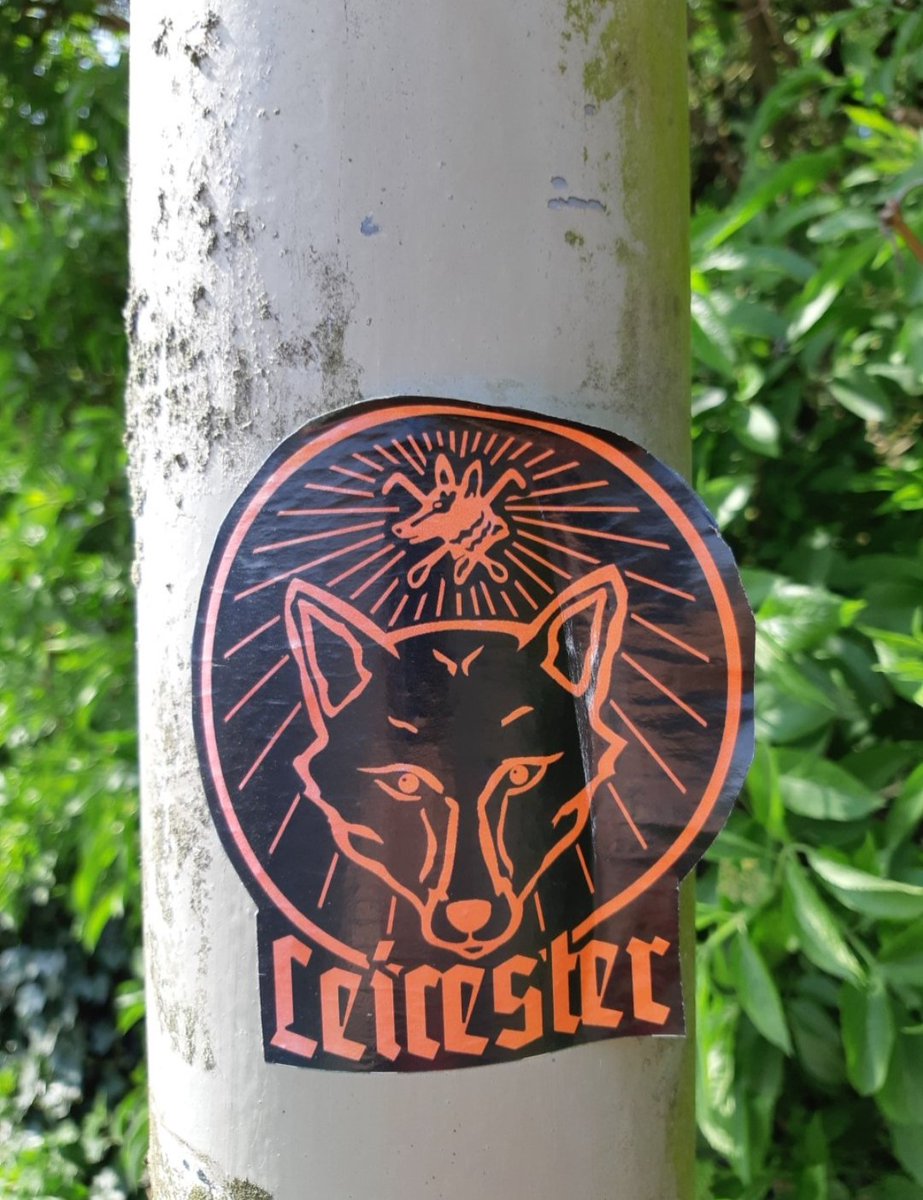 LeicesterWalls's tweet photo. Spotted on Filbert Way pre-lockdown. #Leicester #LeicesterCity #Jägermeister #LCFC #FilbertWay https://t.co/bBa9AhQHjy