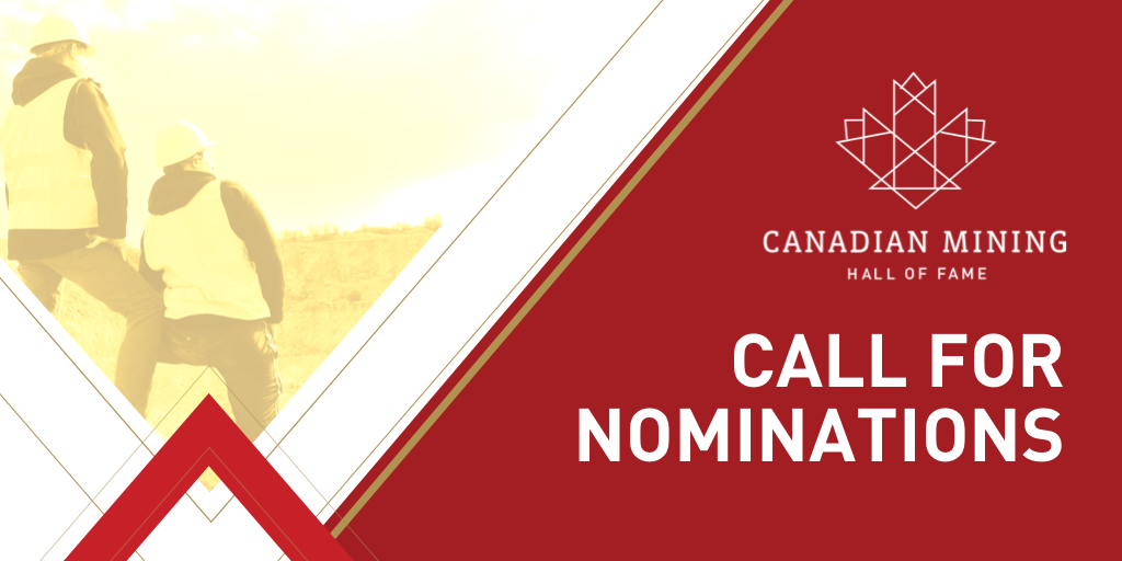 During the COVID-19 pandemic, the Canadian government deemed mining essential. Canadian mining companies continue to supply resources and provide livelihoods globally. The CMHF is now taking nominations for those with outstanding achievement in #mining. bit.ly/2z9bqwC