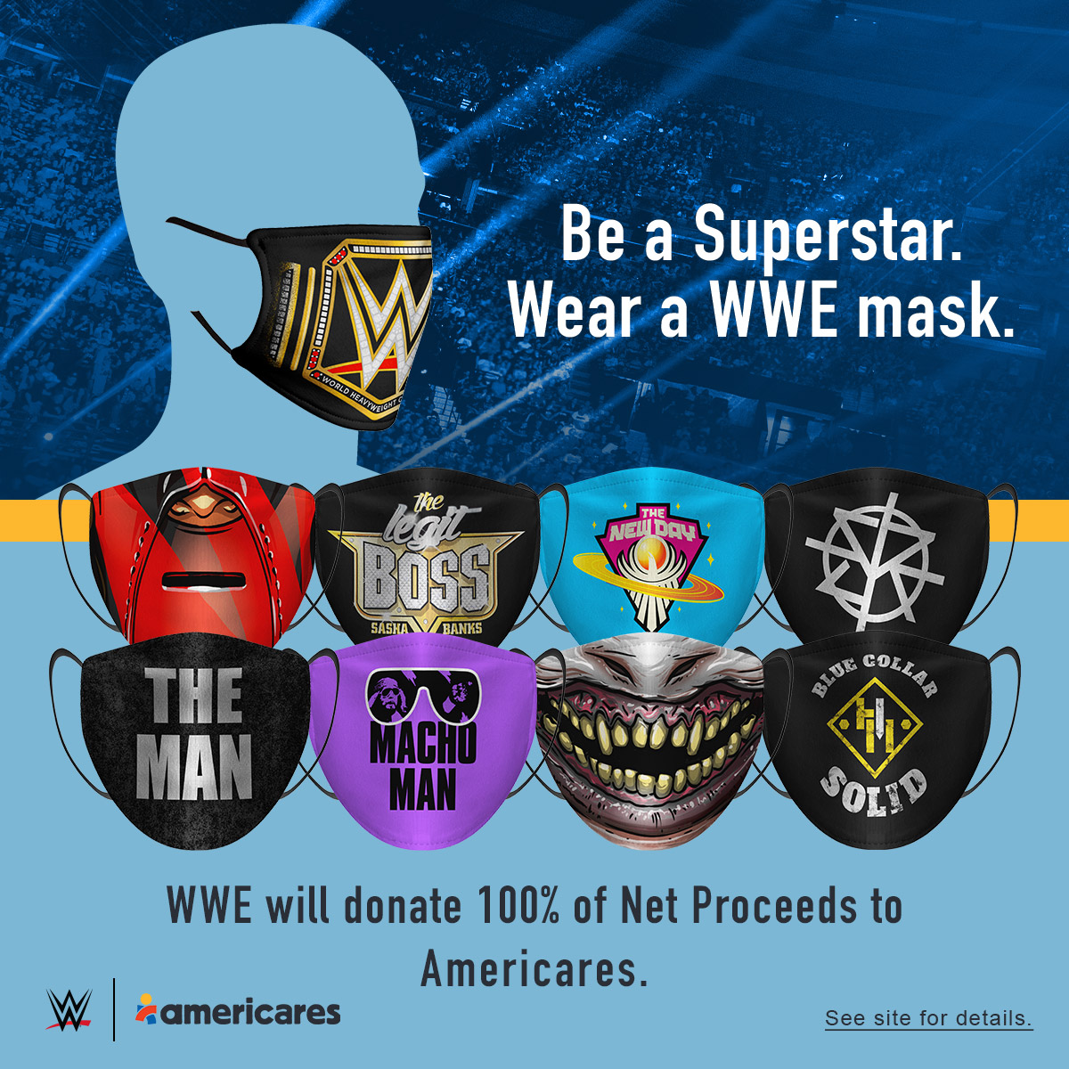 WWE Selling Masks For Charity During COVID19 Outbreak Wrestling Inc.