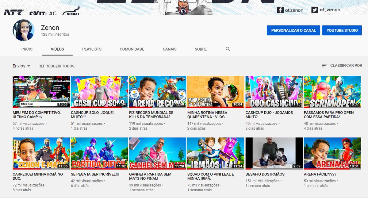 Muiiiiiito feliz com desempenho do canal!!!
Muito obrigado a todos!! ♥