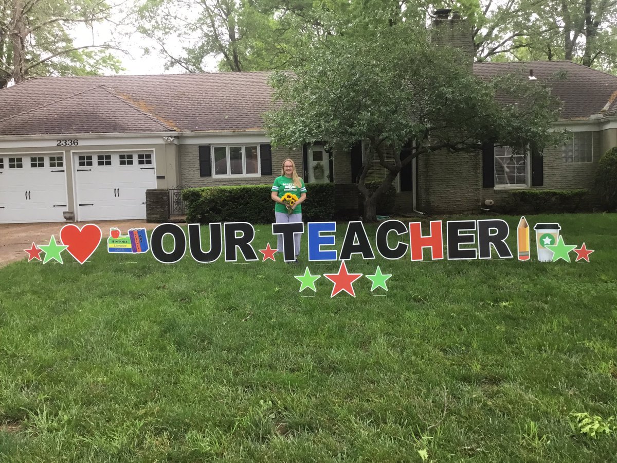 Thank you students &amp; parents for this sweet message! #brookwoodpride #signgypsiesleawood #getgypsied