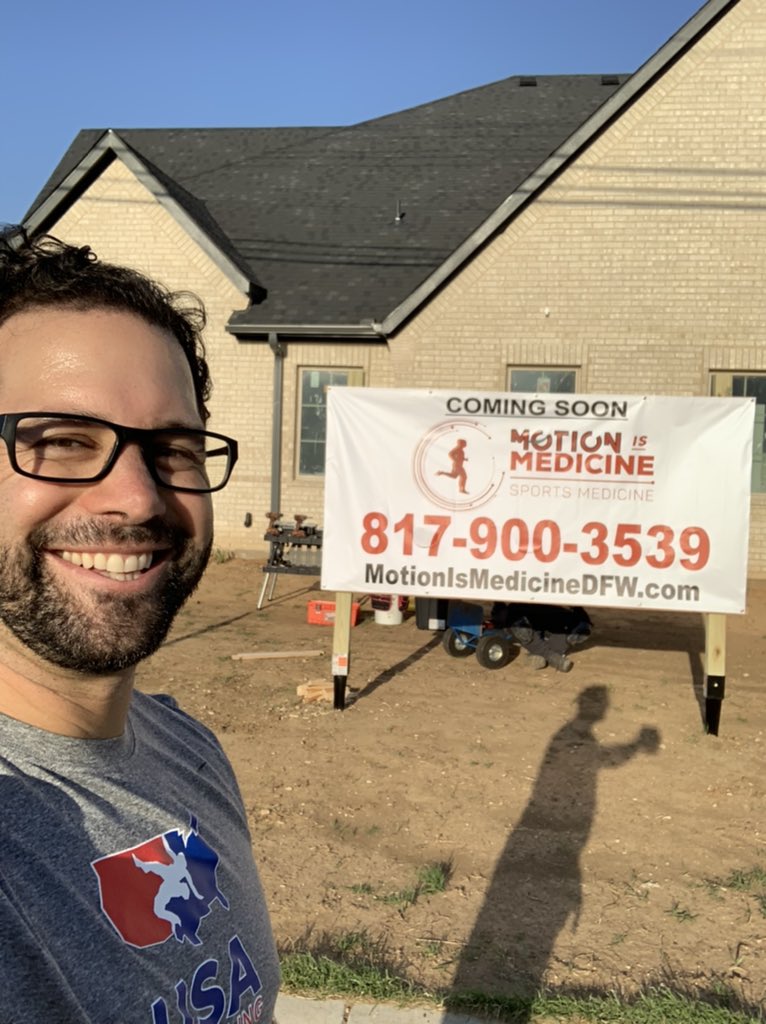 motionismed's tweet photo. COMING SOON!!! Motion is Medicine is scheduled to open at our new location in June 2020:
7500 Davis Blvd, Suite 200
North Richland Hills, TX 76182
#dfwlocal #fortworthsports #fortworthhealth #fortworthmedicine #fortworthrunning #dfwrunners #dfwhealth #fortworthhealthy #NRH https://t.co/9FaNl1NGWz