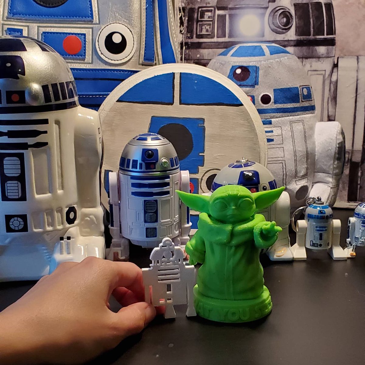 NancySaenz_STEM's tweet photo. May the 4th be with you! And to all of the teachers out there, happy teacher appreciation week!

#maythe4thbewithyou #maytheforcebewithyou #babyyoda #r2d2 #starwarsday #starwarsfan #3dprintingteacher #3dprint #3dprinting #3dprintedstarwars #teacherappreciationweek https://t.co/TvKZuvyVLd