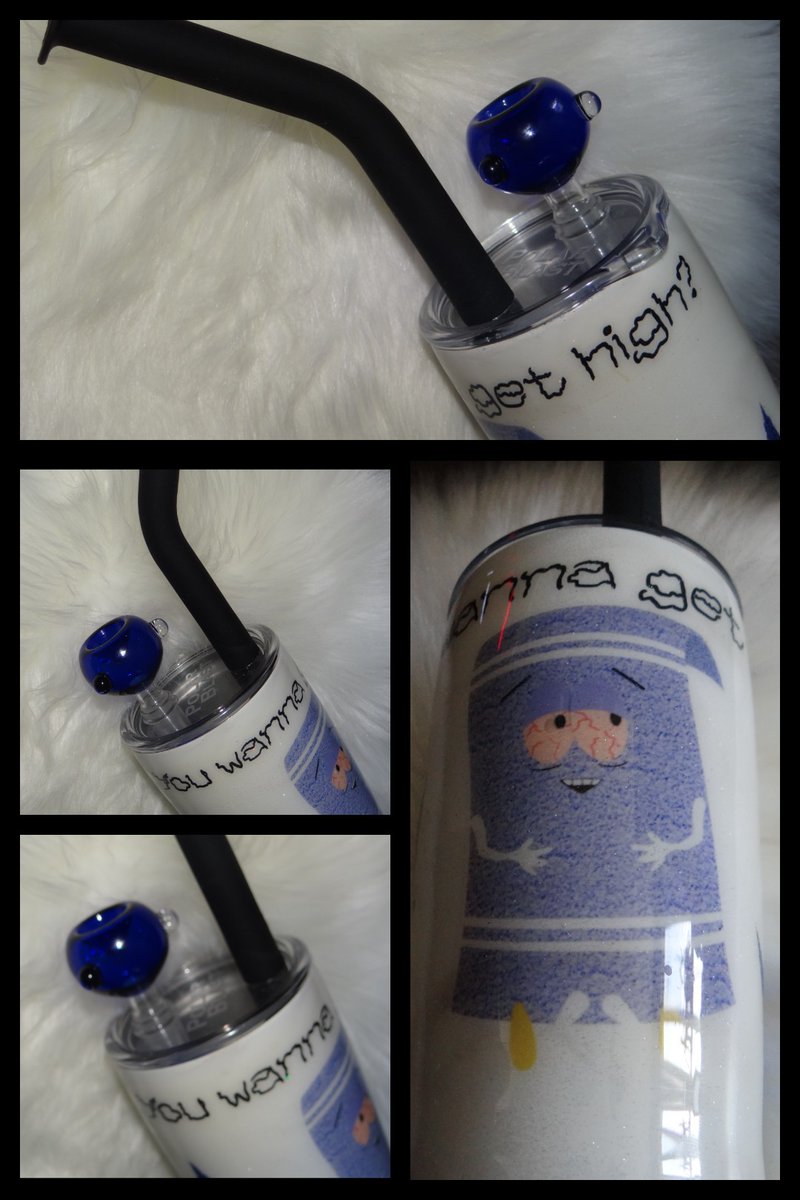 GCStatonDesigns's tweet photo. 20 oz Stainless Steel Tumbler Cup/Bong! "You wanna get high?" #Towlie #420 #5280 #CustomMade #HandMade #Wakeandbake #Marijuana #GCSDesigns #GCSTumblers #GCSArt https://t.co/RVZeH1YLuY