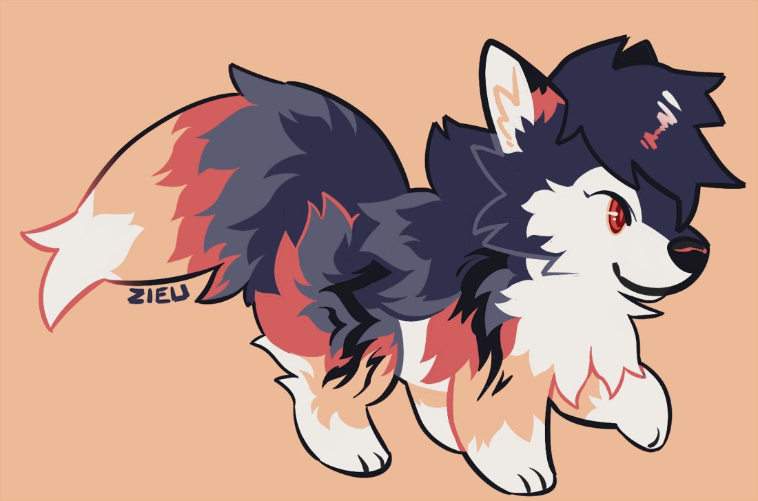 eilyssen's tweet image. kinda experimental gift for @MapledKitsune !! these colors are SO good