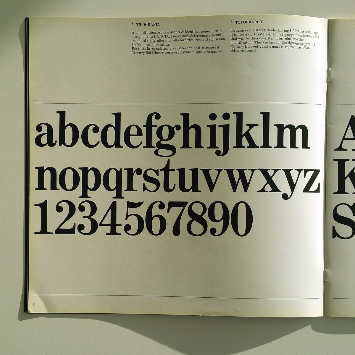 VignelliCenter's tweet photo. It's #ManualsMonday! Each Monday a #StandardsManual excerpt from the #archives! Graphics Standards Manual, Part 4 of 4 vols. for @LanciaAuto, 1978. #Vignelli #DesignArchives #design More: https://t.co/4OBH6cXXtq https://t.co/VmX54S2vTB