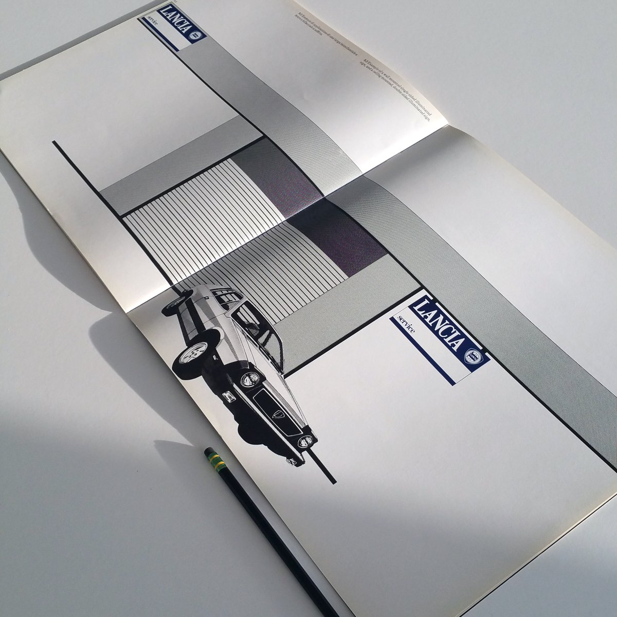 VignelliCenter's tweet photo. It's #ManualsMonday! Each Monday a #StandardsManual excerpt from the #archives! Graphics Standards Manual, Part 4 of 4 vols. for @LanciaAuto, 1978. #Vignelli #DesignArchives #design More: https://t.co/4OBH6cXXtq https://t.co/VmX54S2vTB
