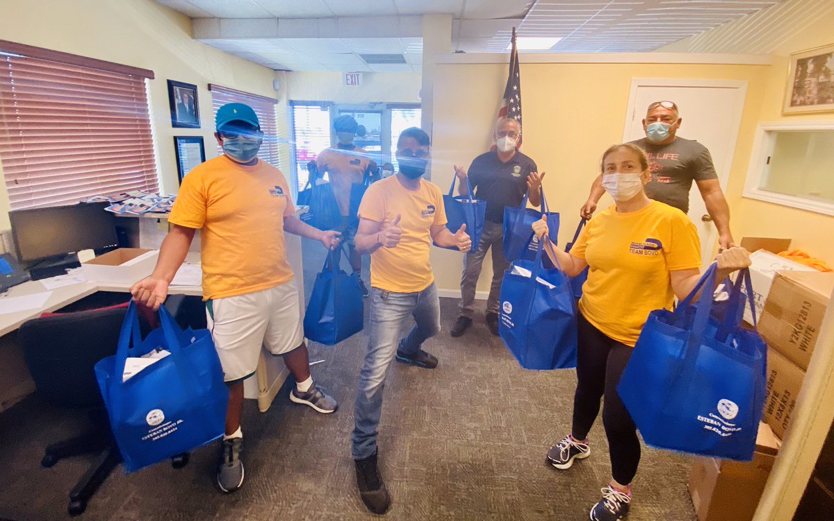 MayorBovo's tweet photo. Special thanks to #AutismSoccer for dedicating their free time to helping #OurCounty’s residents in need. I know when this is all said &amp; done, we’ll be a more unified community. #MDCStrong 💪 https://t.co/knMGbUcVKQ