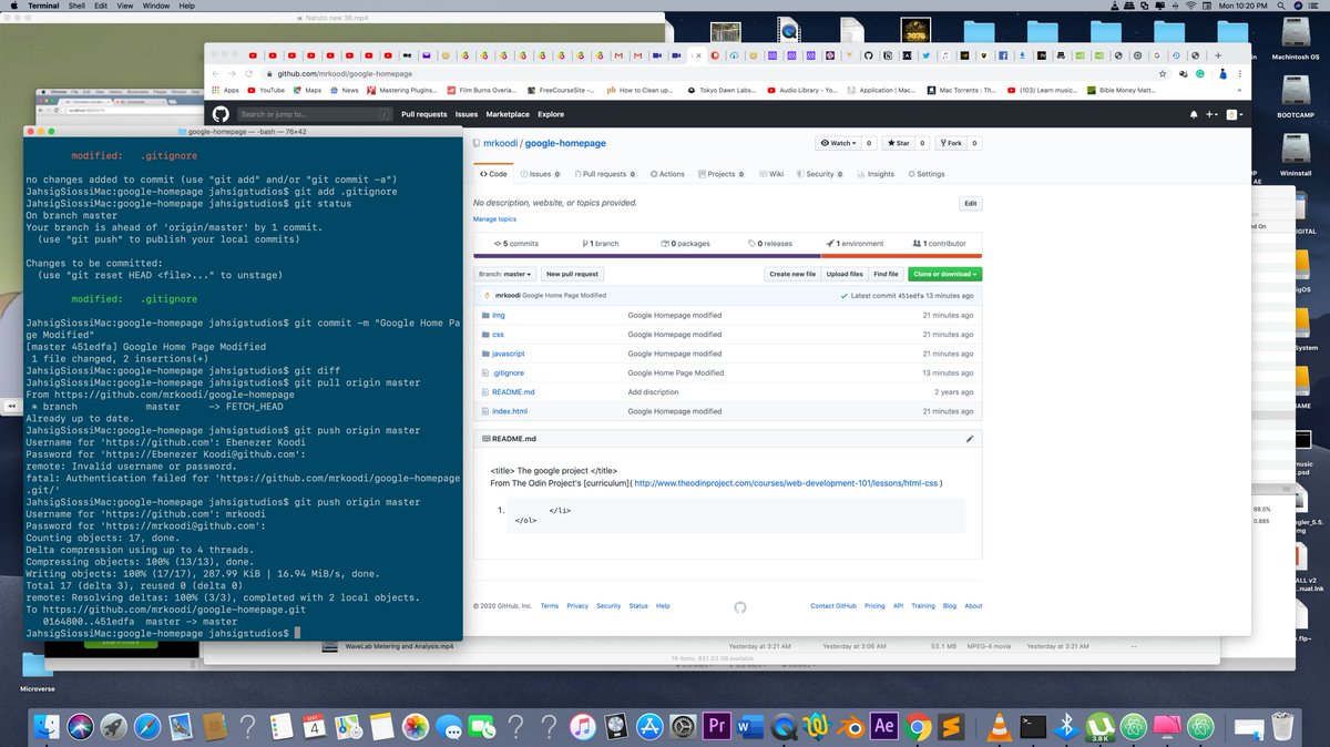 eyecannsxing's tweet photo. #100DaysOfCode Day 8, I just finished pushing the google homepage project of Microverse pre-course work to GitHub, all thanks to God.
Kingly subscribe to my youtube channel to support my music career, a test of good music
https://t.co/O3tedha3i4
#musicianprogrammer #Jahsigfamily https://t.co/QIMOJagNsG