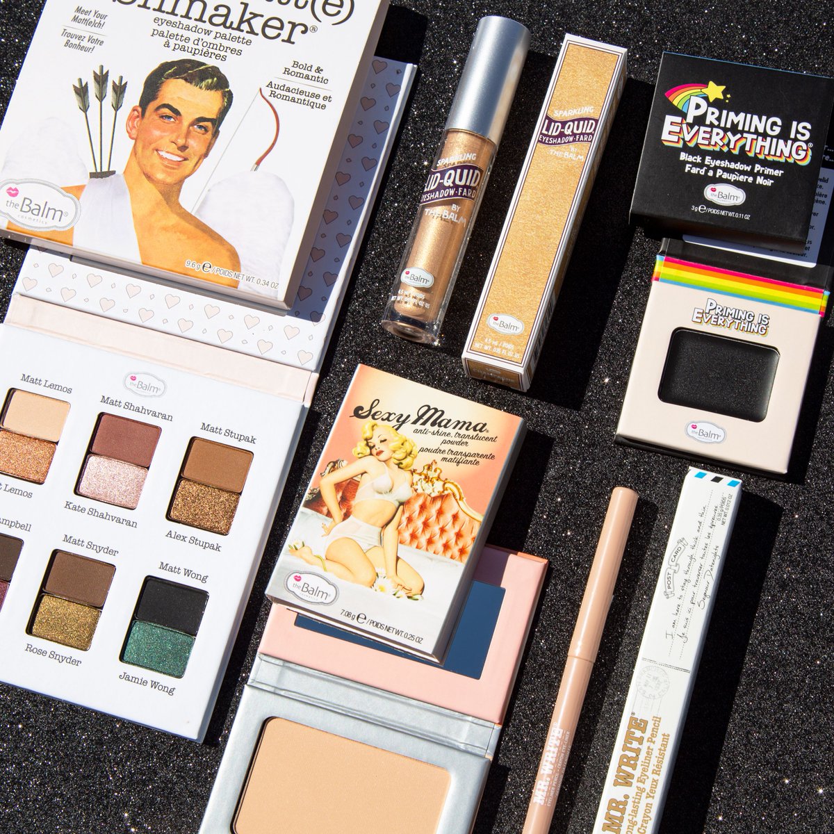 thebalm's tweet photo. Team work makes the dream work, all you need and more. ALL products 50% OFF today.#MeetMatteShmaker #Lidquid #PrimingIsEverything #MrWrite #SexyMama https://t.co/jVk2bMVavW