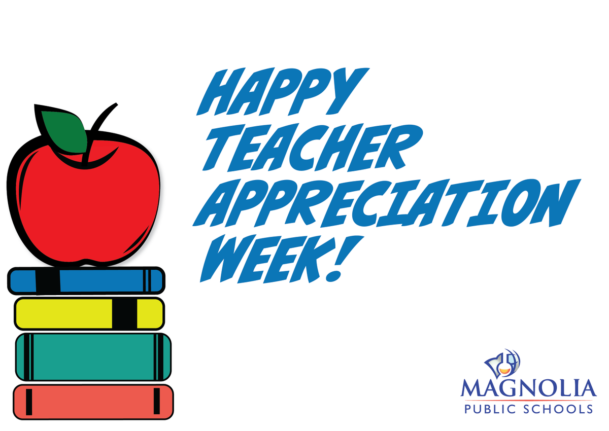 MagnoliaSchools's tweet image. THANK YOU, TEACHERS! You have gone above and beyond to ensure that all students continue to learn during these unprecedented times. WE APPRECIATE YOU! #TeacherAppreciationWeek #ThankYouTeachers