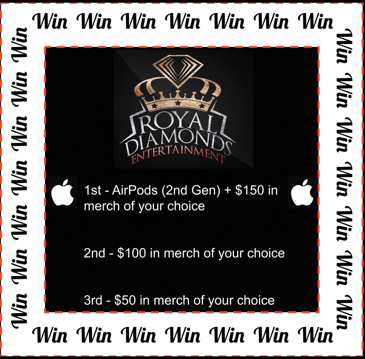 KingRoyal_RDE's tweet photo. 💰RDE GIVEAWAY💰
LETS GET IT STARTED! https://t.co/8qvq7IeKcH