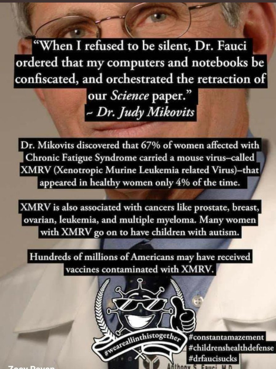 legs781724's tweet photo. @TheCollectiveQ Someone sh investigate the CDC and Fauci https://t.co/7Uqwt5yT5W