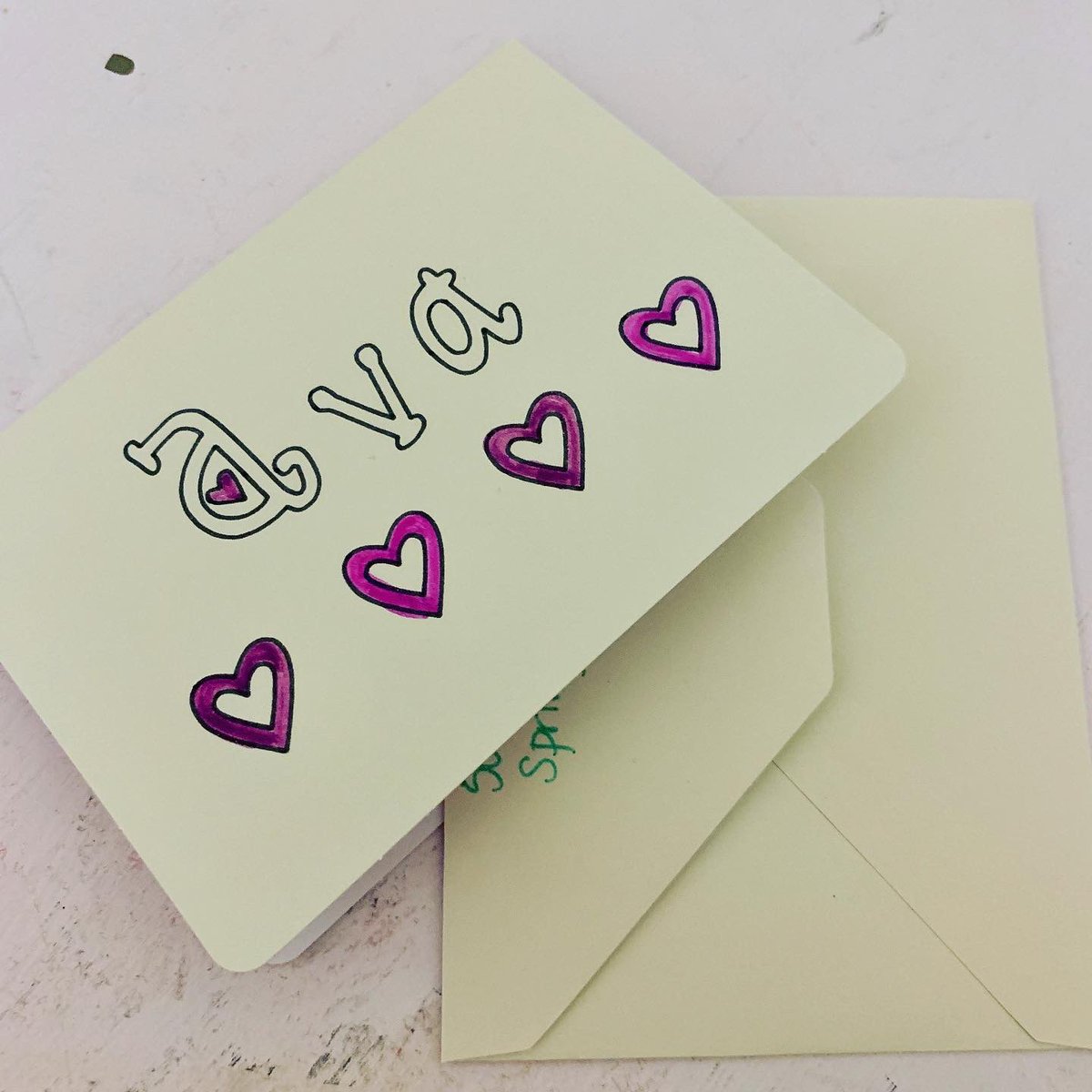 Bautista617's tweet photo. After two weeks of waiting, my stamps are heeeerre!  124 cards and 15 postcards done and ready to go out!!  Hope my kiddos like them.  🥰 https://t.co/DiIsxaEX8Z