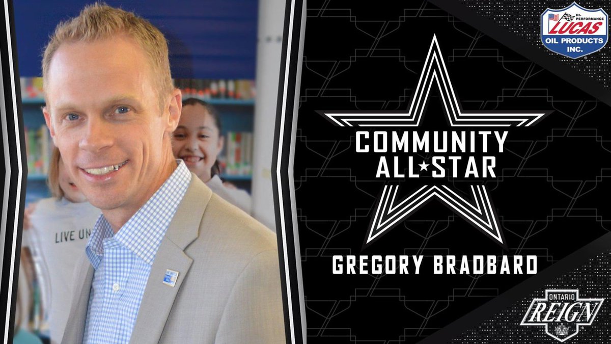 Congratulations to our President &amp; CEO, Steve PonTell, and the President of @hopethf, Greg Bradbard, for being named <a href="/ontarioreign/">x-Ontario Reign</a> Community All-Stars! Thank you for your commitment and leadership. Because of you, we continue to make a difference in the communities we serve!