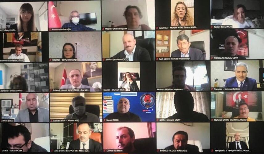 EbaMersin's tweet photo. Sn. @lutfielvan pandemi sürecinde büyük rol oynayan Meslek Lisesi öğretmenlerimiz ile bir araya geldi. EBA ile Uzaktan Eğitim dönemine de değinen Sn. @lutfielvan ilimizin EBA ile ilgili projelerini ve EBA kullanımı başarısını tebrik etti.

@ziyaselcuk
@aliihsansu_ 
@AdemKoca46 https://t.co/pFQ1uLSw7t