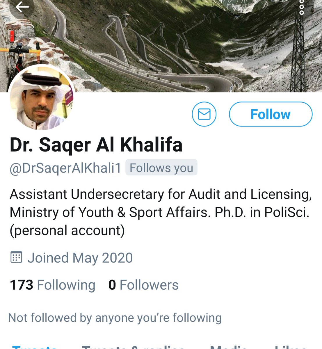 Johar_Adel_8's tweet photo. هذا حساب منتحل شخصية الدكتور صقر
سوو له ريبوت
هذا الحساب الأصلي
@SaqerAlKhalifa https://t.co/i70OszNCLu