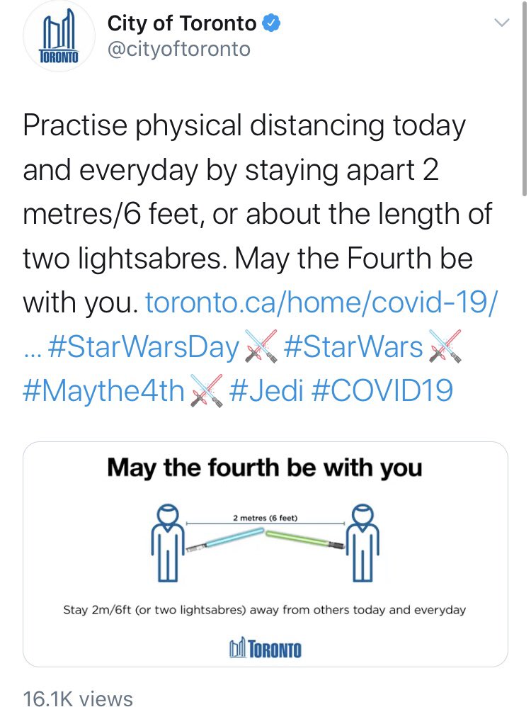 AlexElizabethJ's tweet photo. They quickly realized their error and corrected the graphic 😂 #MayThe4thBeWithYou https://t.co/zDhZ8YB6Er