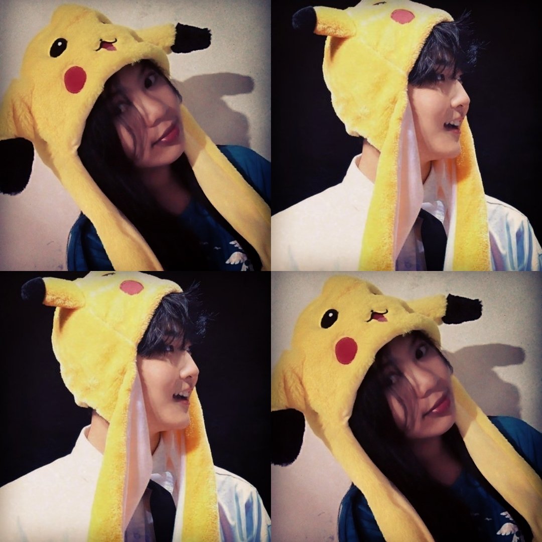 smiles_for_hak's tweet photo. Having the same plushie hat with Kevin😍❤️💞
#thebselcaday
#TheBShotDay
#deoBiselcadey
#DeobiShootDay https://t.co/KKYC7PgWPp
