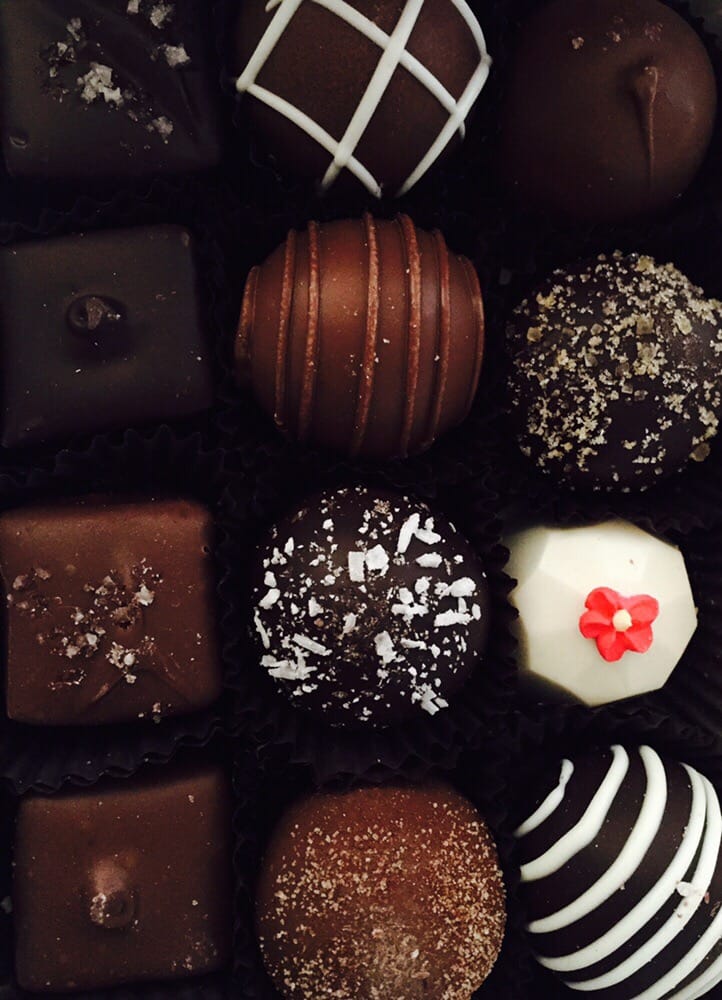 It's Monday. You open a brand new box of Chocolati Truffles. Which one do you eat first?

Photo by Jenn R., via @YelpSeattle