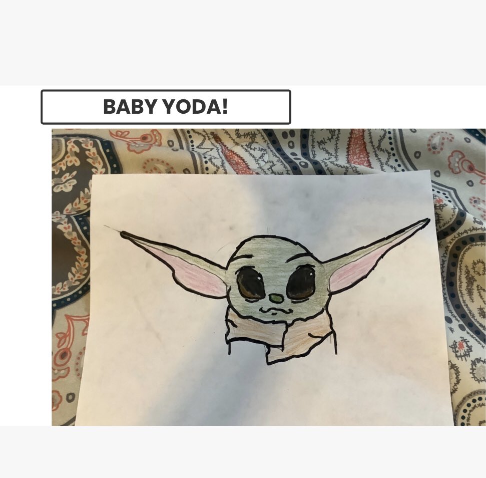 Lisa Miranda (@lisamiranda1978) on Twitter photo “May the 4th” be with you! In honor of National STAR WARS Day-ALPHA learned how to draw the cutest Jedi Master in the galaxy! #KFEproud <a href="/NISD/">Northside ISD</a> <a href="/nisdgteac/">NISDGTEAC</a> <a href="/NISDFranklinES/">Kay Franklin ES</a> <a href="/NISDGTAA/">NISD GT & AA</a> “May the 4th” be with you! In honor of National STAR WARS Day-ALPHA learned how to draw the cutest Jedi Master in the galaxy! #KFEproud <a href="/NISD/">Northside ISD</a> <a href="/nisdgteac/">NISDGTEAC</a> <a href="/NISDFranklinES/">Kay Franklin ES</a> <a href="/NISDGTAA/">NISD GT & AA</a>