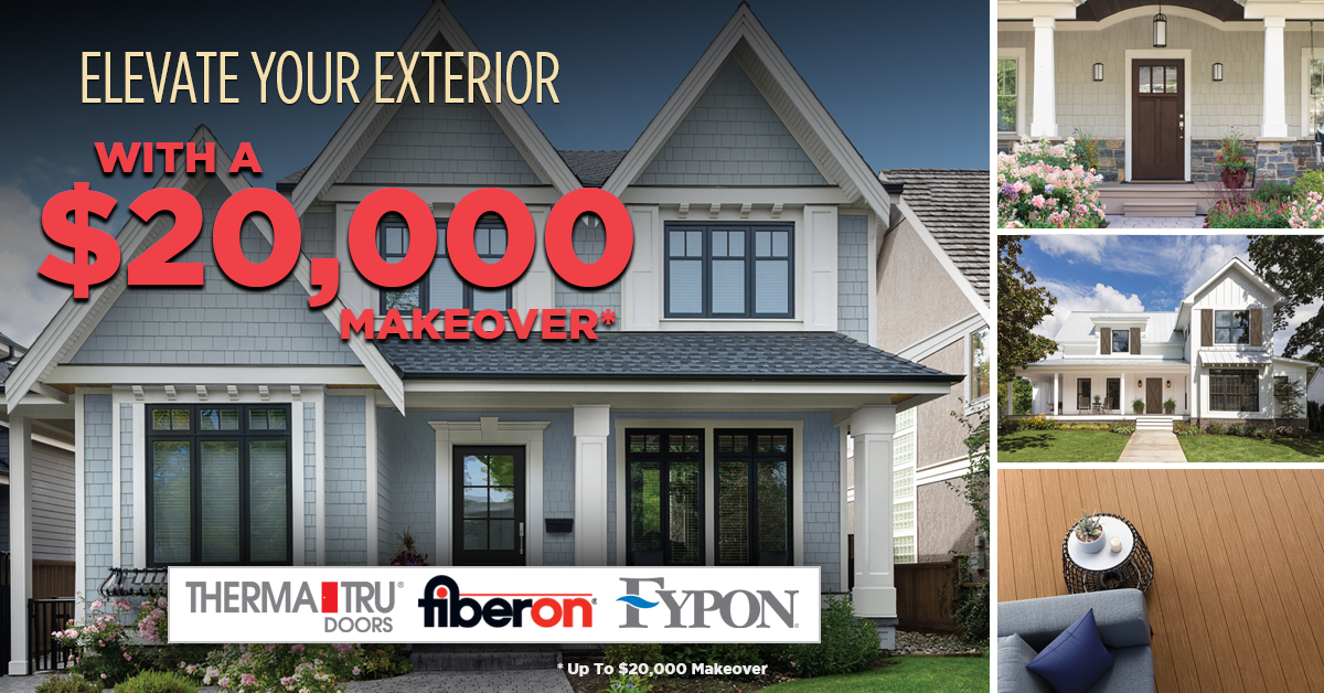 Danny Lipford (@dannylipford) on Twitter photo This is Today's Homeowner's biggest #contest EVER and man, it's a good one! Enter the Elevate Your Exterior #Contest and you could win up to $20,000 in home improvements, appear on my national TV show and meet me! todayshomeowner.com/contest/ <a href="/ThermaTru/">Therma-Tru Doors</a> <a href="/FyponDesign/">Fypon</a> <a href="/FiberonDecking/">Fiberon Decking</a> This is Today's Homeowner's biggest #contest EVER and man, it's a good one! Enter the Elevate Your Exterior #Contest and you could win up to $20,000 in home improvements, appear on my national TV show and meet me! todayshomeowner.com/contest/ <a href="/ThermaTru/">Therma-Tru Doors</a> <a href="/FyponDesign/">Fypon</a> <a href="/FiberonDecking/">Fiberon Decking</a>