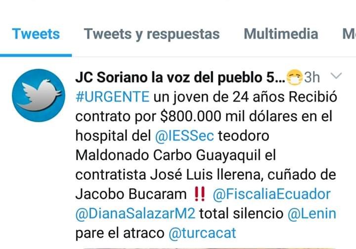 MaoVdj's tweet photo. @EjercitoECU Aún existirán hombres de honor..!! Que no hacen nada al ver, cómo destruyen a mi país este #PeorGobiernoDeLaHistoria Alguien que tome las riendas y saque la cara, y diga basta de tanto daño.. Cuántos muertos más deben de haber, para que reaccionen y lo saquen @Lenin https://t.co/YXMNYkjPsZ