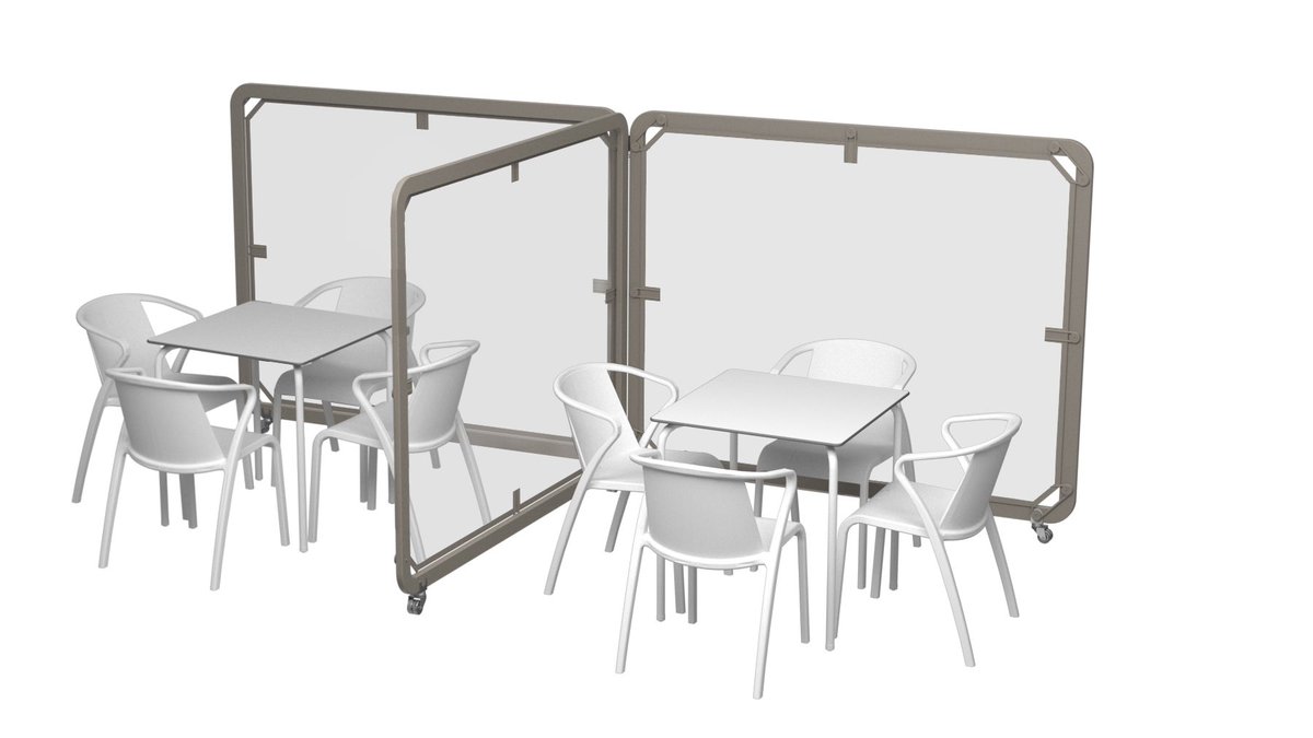 alkeronline's tweet photo. 🦠 Protección #covid19 Separadores para cualquier negocio, indicado para hostelería #bar #restaurante #cafetería Enlace de compra en https://t.co/TKlXmf2gfu https://t.co/AerKLC1Dh2