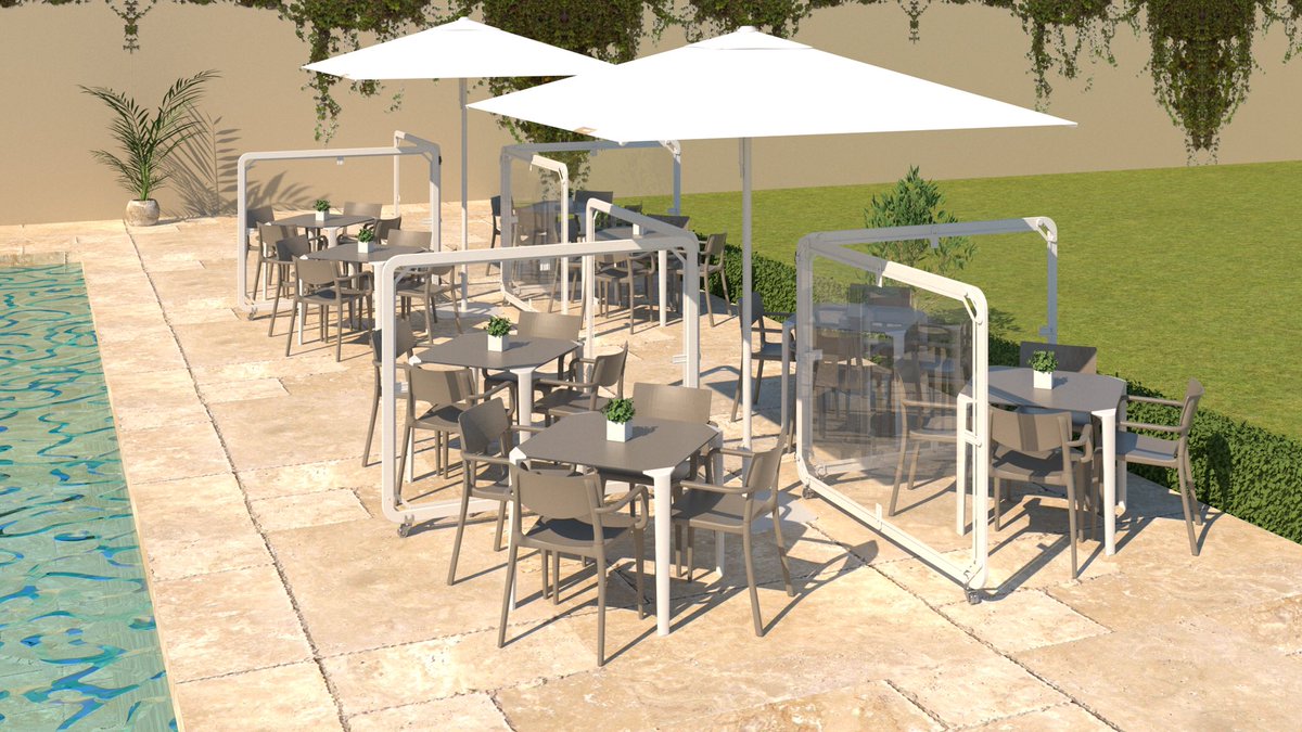 alkeronline's tweet photo. 🦠 Protección #covid19 Separadores para cualquier negocio, indicado para hostelería #bar #restaurante #cafetería Enlace de compra en https://t.co/TKlXmf2gfu https://t.co/AerKLC1Dh2