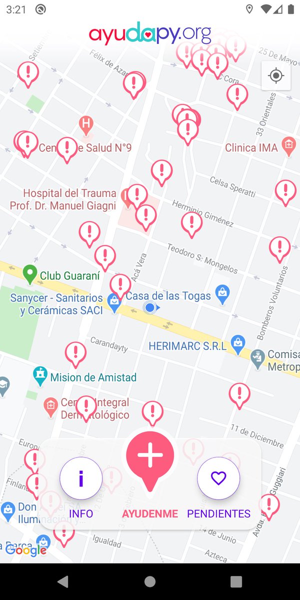 melizeche's tweet photo. Hola!
Gracias al capo de @rubenlop88 https://t.co/WhrBeKlyY8 ya tiene app para Android también y está muy buena! Disponible en el PlayStore 💯
Descarguen, prueben, compartan y si pueden vean si tienen a alguien cerca para poder darle una mano🤝 #AyudaPy
https://t.co/tM811bvjtC https://t.co/gyAybL5DoS