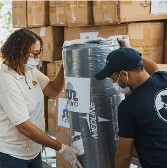 RedLAC1's tweet photo. Good deeds should be shared! @SurFuturo has designed a support network to contribute to the containment of COVID-19 &amp; the treatment of those affected in the most vulnerable sectors, in coordination with the Dominican Republic &amp; the national health care system. #RedLACMembers https://t.co/EjvOCHXGdU