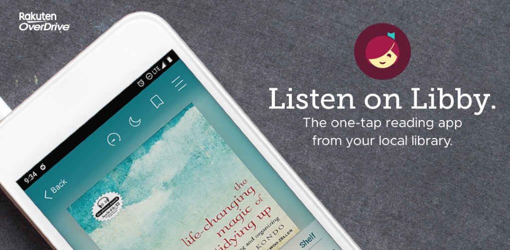 a smarphone displaying the LIbby app