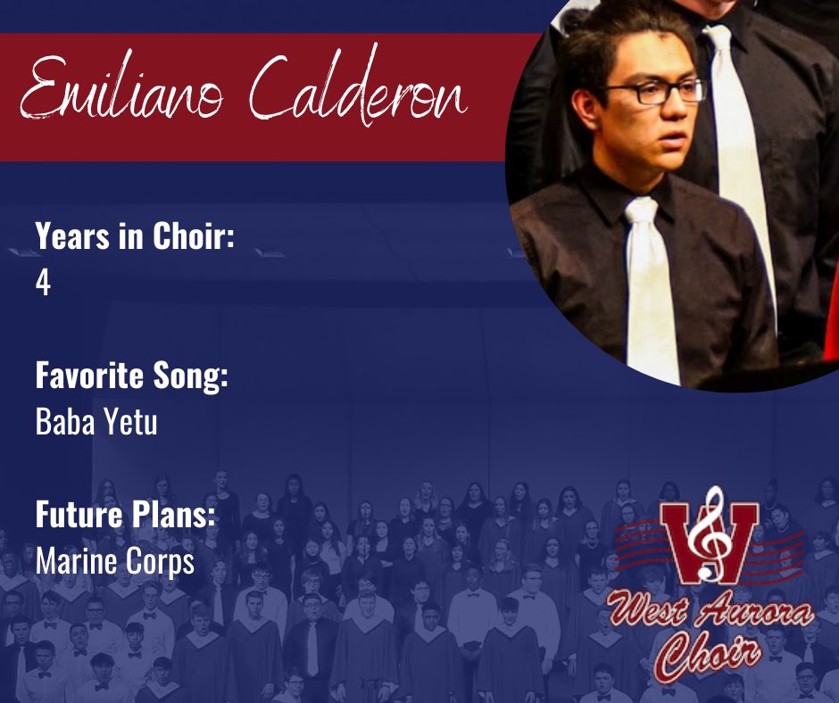 It’s time to honor our WA Choir seniors! Thanks to Ari Alvarez, Karen Arteaga, Jeselen Banda, and Emiliano Calderon for their dedication to WA Choir. #wachoirfam #classof2020